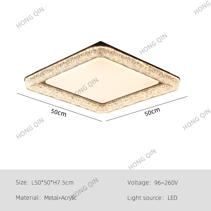 New Design Round Glass LED Ceiling Lamp