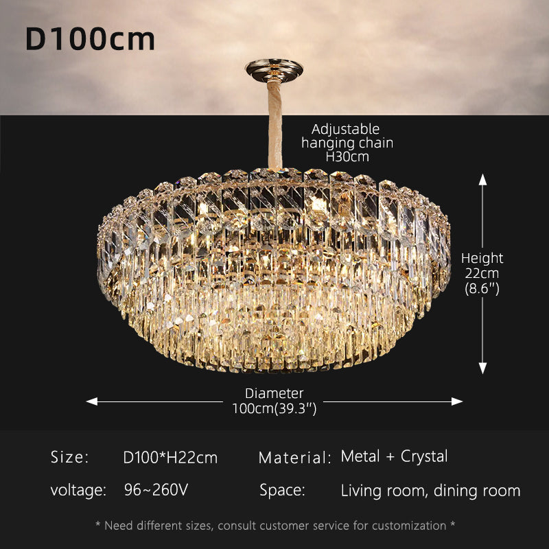 Modern Minimalist Luxury Living Room Ceiling Chandelier