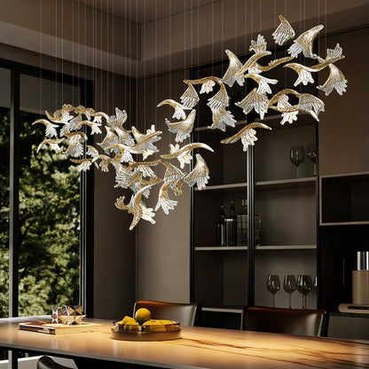 Modern Luxury Led Pendent Light Kitchen Dining Chandeliers Kitchen Island Dining Room Glass Pendant Light