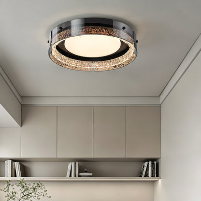 Modern Luxury Round Flush Mount Ceiling Light