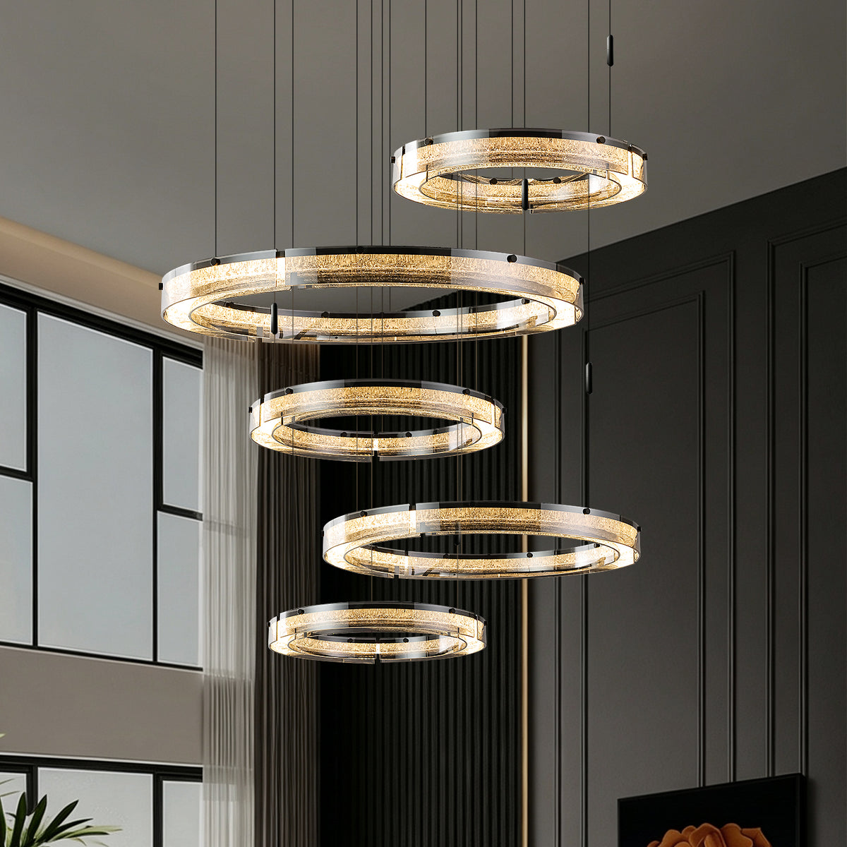 Luxury Villa Duplex Restaurant Hanging Ceiling Light