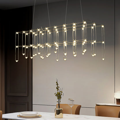Nordic Restaurant Creative Firefly LED Chandelier