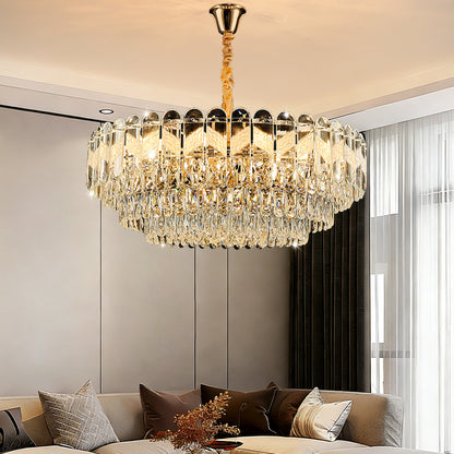 Luxury Living Room LED Crystal Ceiling Chandelier