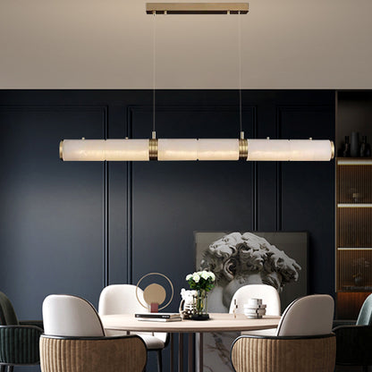 Modern Minimalist Restaurant All Copper Natural Pendant Lamp