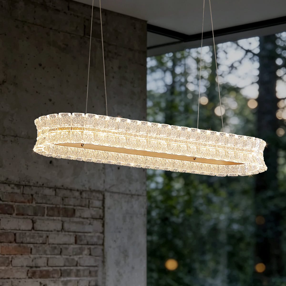 Luxury Villa Bar Kitchen Dining Room Chandelier