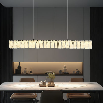 Modern Dining Room Kitchen Long Chandelier