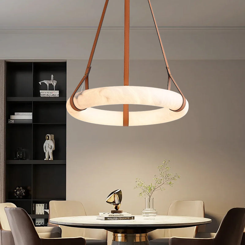 Marble Fixture Living Room Villa Chandelier