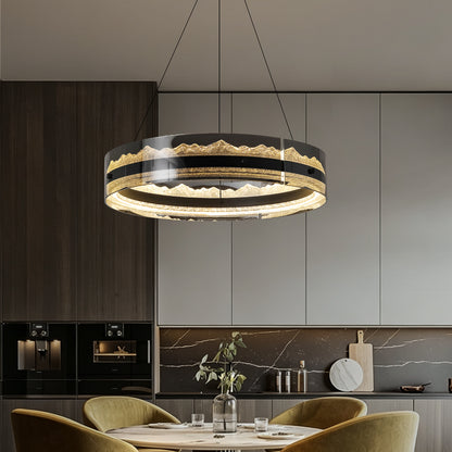 Luxury Ring Living Room Chandelier