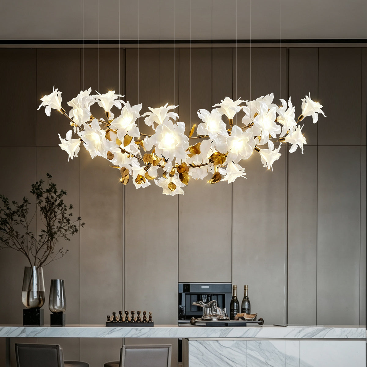 Nordic Restaurant Villa Loft Duple Living Room Hanging Lamps