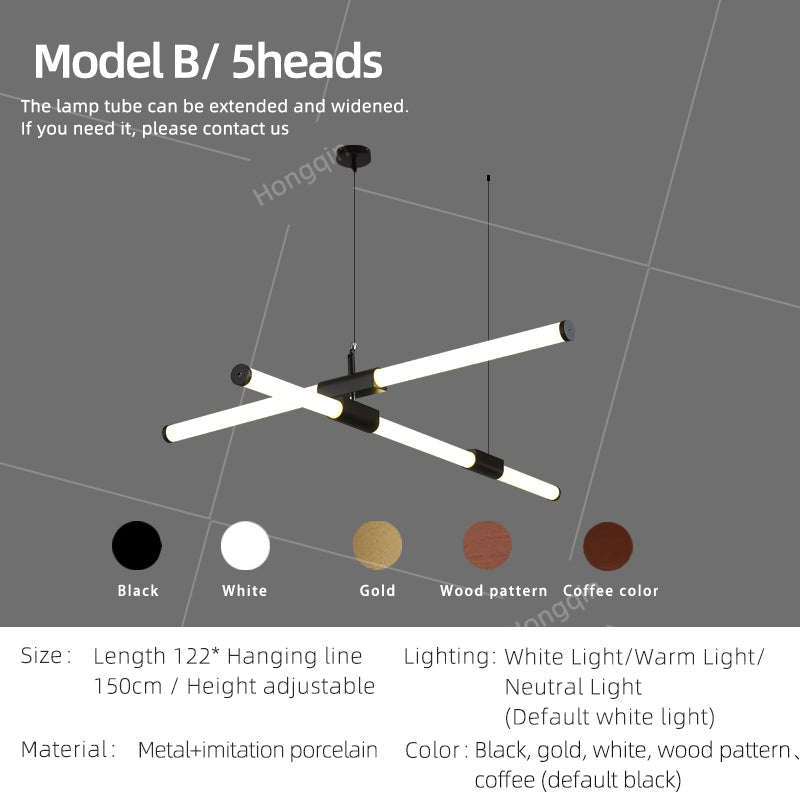 Nordic Tree Branch LED Pendant Light Luxury Commercial Office Hotel Lobby Light Clothing Store Front Desk Engineering Chandelier
