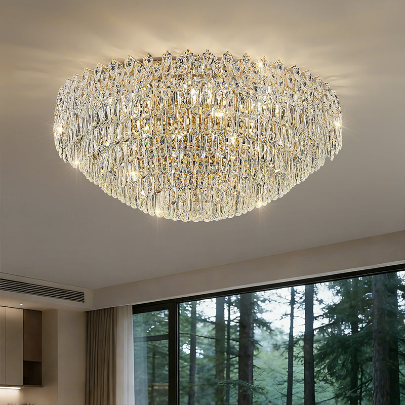 Modern Luxury Gold Villa Living Room Ceiling Light