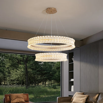 Luxury Living Room Villa Kitchen Island Chandelier