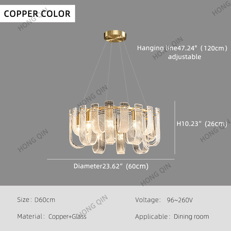 New Postmodern Creative Glass Chandelier