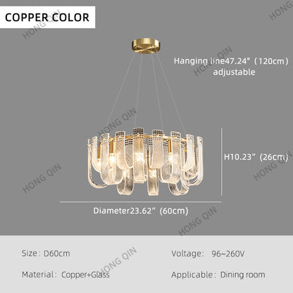 New Postmodern Creative Glass Chandelier