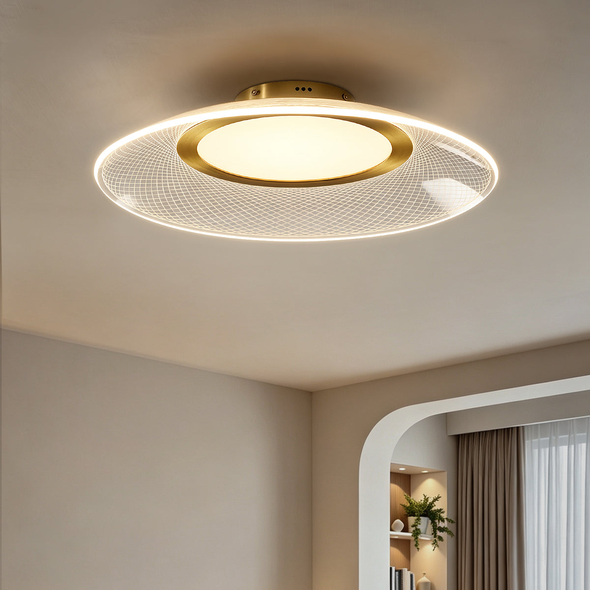 Minimally Bedroom Ceiling Light