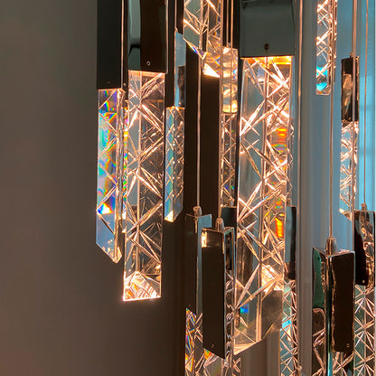Modern Luxury Staircase LED Chandelier