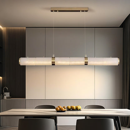 Modern Minimalist Restaurant All Copper Natural Pendant Lamp