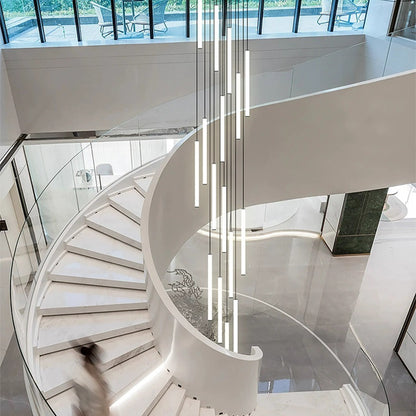 Modern Luxury Staircase LED Chandelier