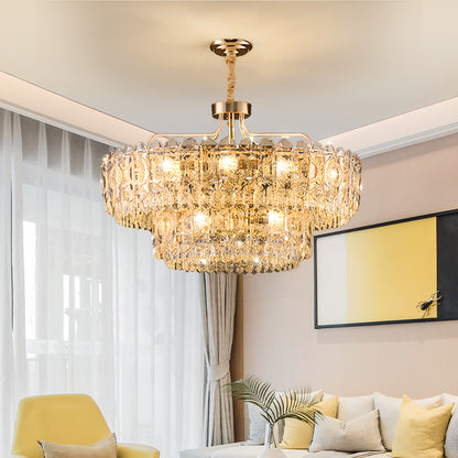 Luxury Villa Living Room Crystal Chandelier