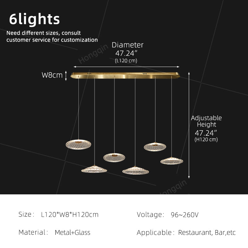 Modern Dining Room Pendant Lights Bar Kitchen Island Table Decor Hanging Lights Creative Glass Led Pendant Lamp
