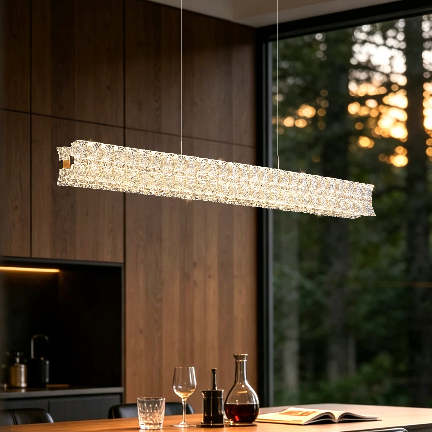 Luxury Villa Bar Kitchen Dining Room Chandelier