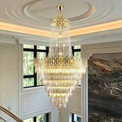 Luxury Villa Hall Duplex Loft Staircase Pendant Light
