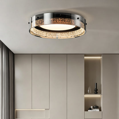 Modern Luxury Round Flush Mount Ceiling Light