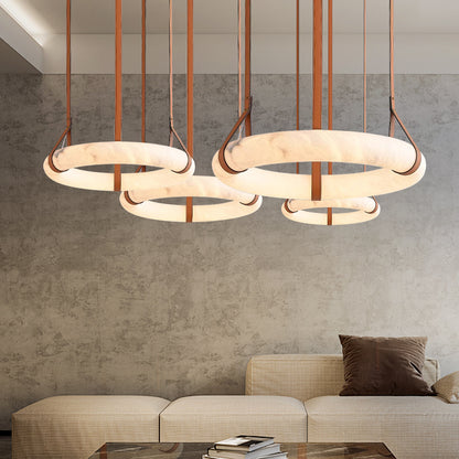 Marble Fixture Living Room Villa Chandelier