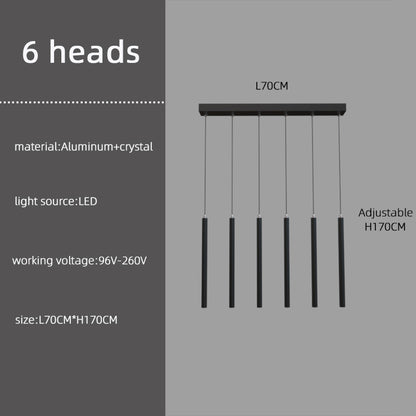 Modern LED Stair Pendant Light Villa Duplex Ceiling Hanging Lamps