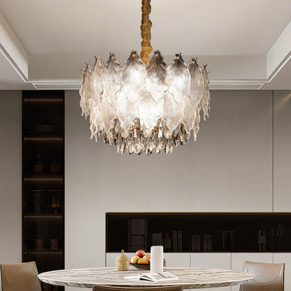 Modern Led Loft Pendant Lighting Crystal Chandelier