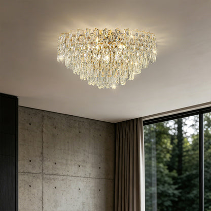 Modern Luxury Gold Villa Living Room Ceiling Light
