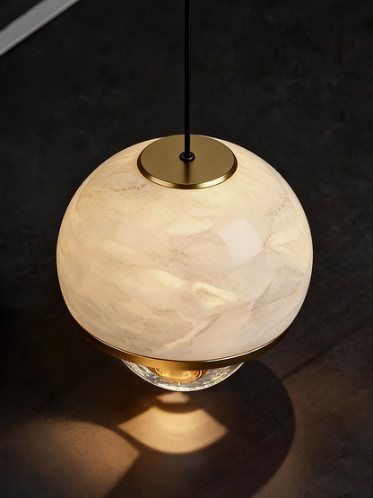 Staircase Pendant Light Lustre Minimalist Duplex Loft Marble Chandelier Villa High Ceiling Hanging Lamp Long Stair Chandelier