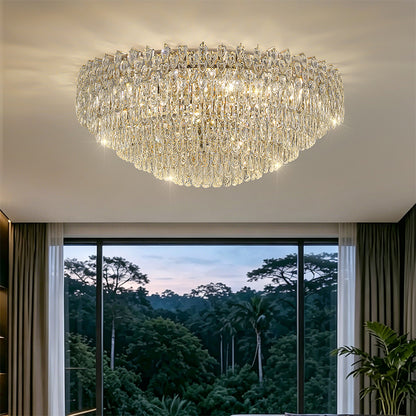 Modern Luxury Gold Villa Living Room Ceiling Light