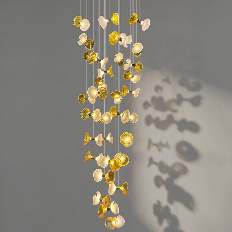 Modern Minimalist Loft Villa Duplex Stair Pendant Light