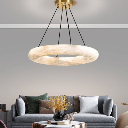 Modern Minimalist Marble Living Room Chandelier