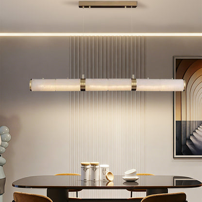 Modern Minimalist Restaurant All Copper Natural Pendant Lamp
