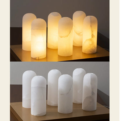 Marble Bedroom Bedside LED Chandelier