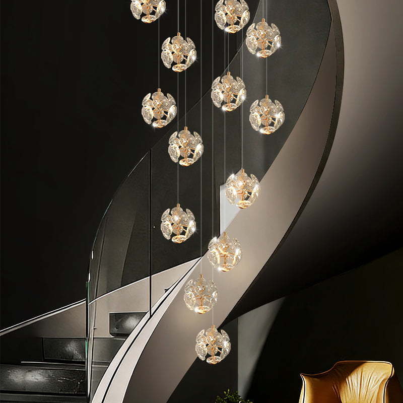 Staircase Chandelier Lustre Hanging Light