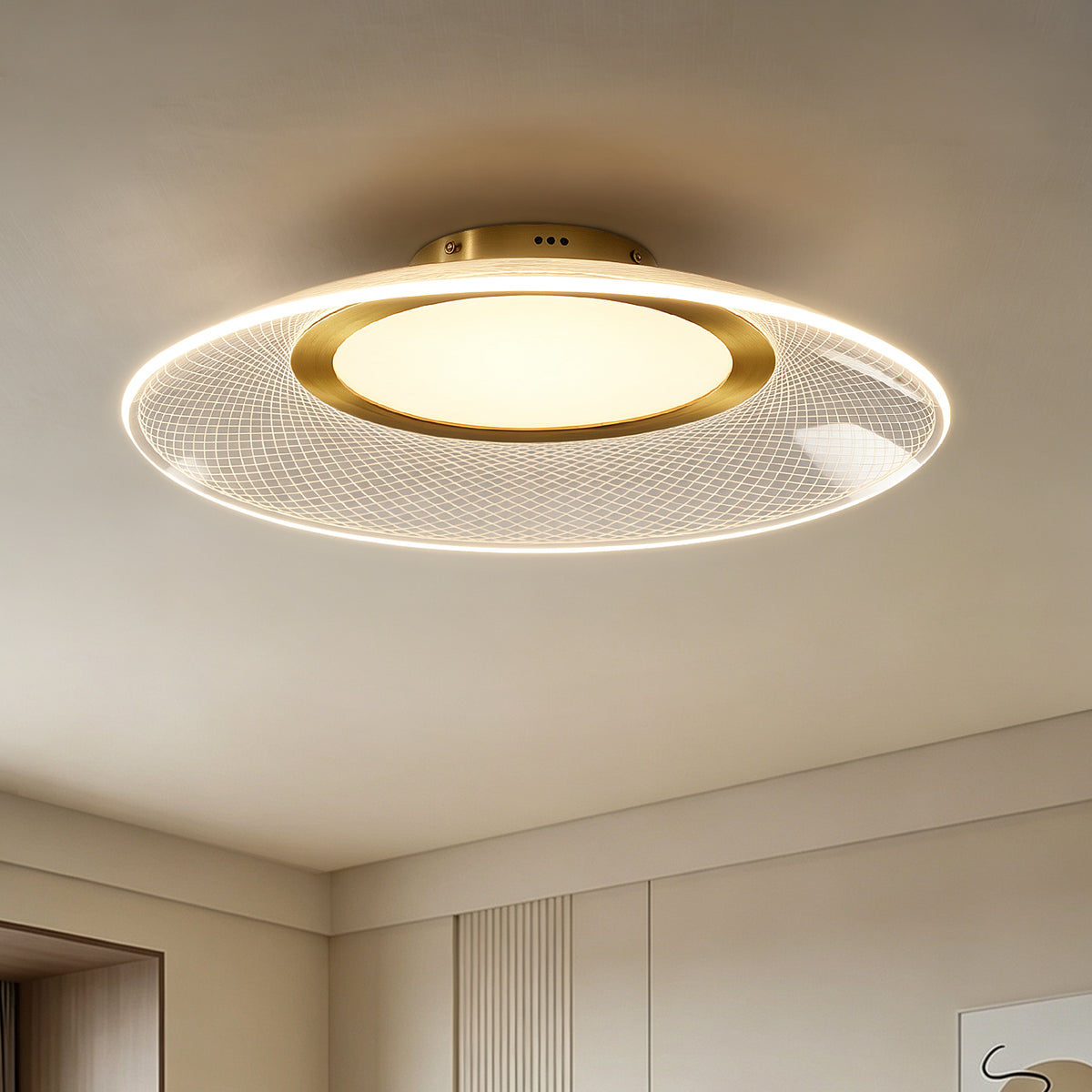 Minimally Bedroom Ceiling Light