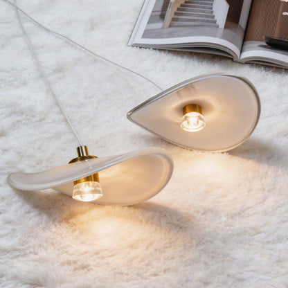 Modern Staircase High Ceiling Chandelier Rotating Glass Chandelier Light Villa Duplex Loft Hanging Lamp