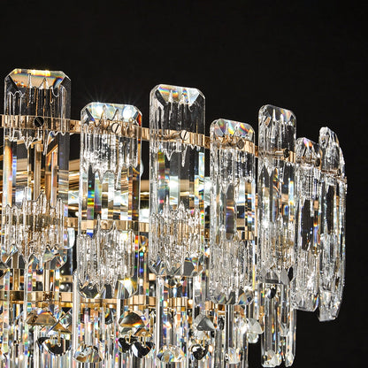 Luxury Round Crystal Living Room Chandelier