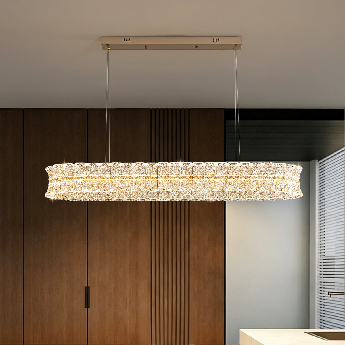 Luxury Villa Bar Kitchen Dining Room Chandelier