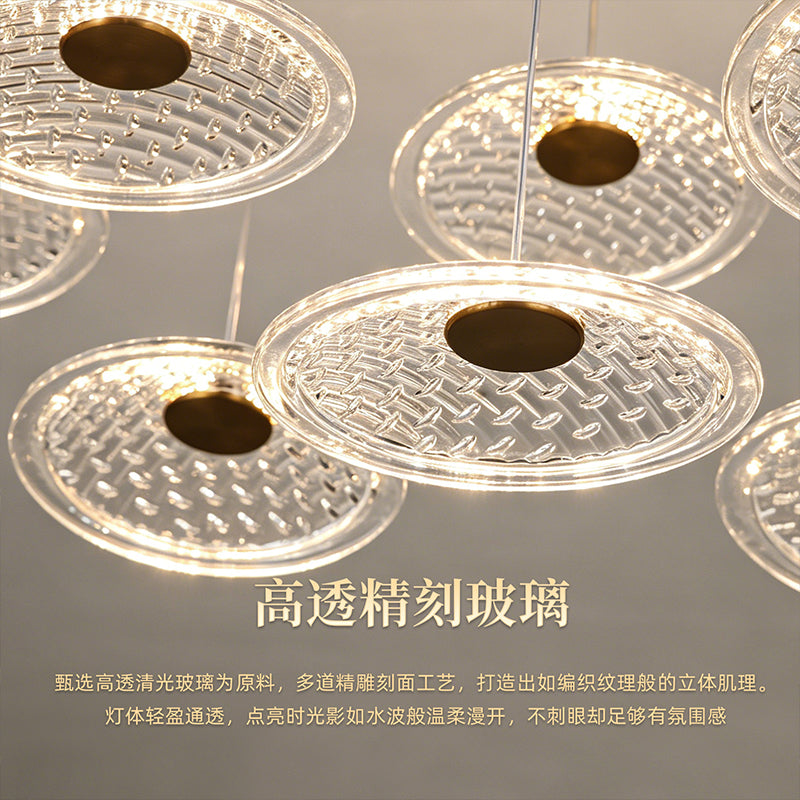 Modern Dining Room Pendant Lights Bar Kitchen Island Table Decor Hanging Lights Creative Glass Led Pendant Lamp