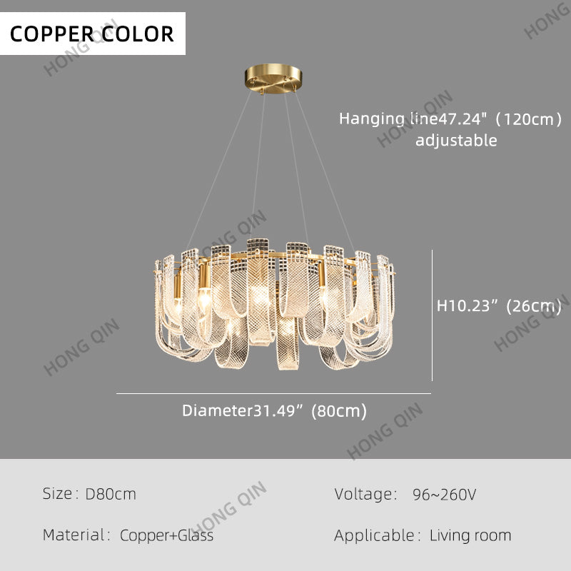 New Postmodern Creative Glass Chandelier