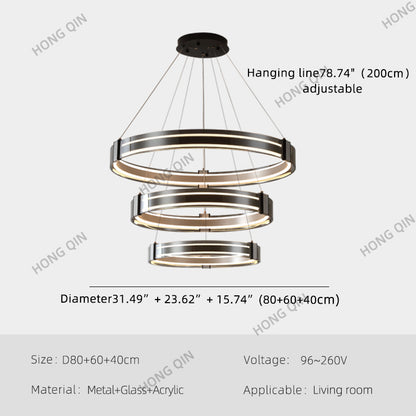 Luxury Villa Living Room Chandelier