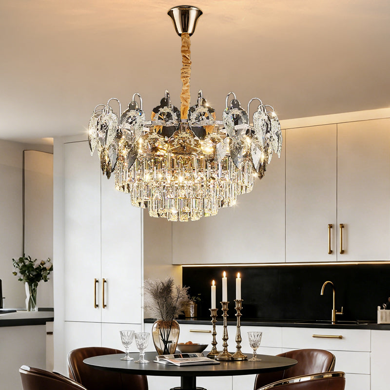 Luxury Crystal Living Room LED Chandelier