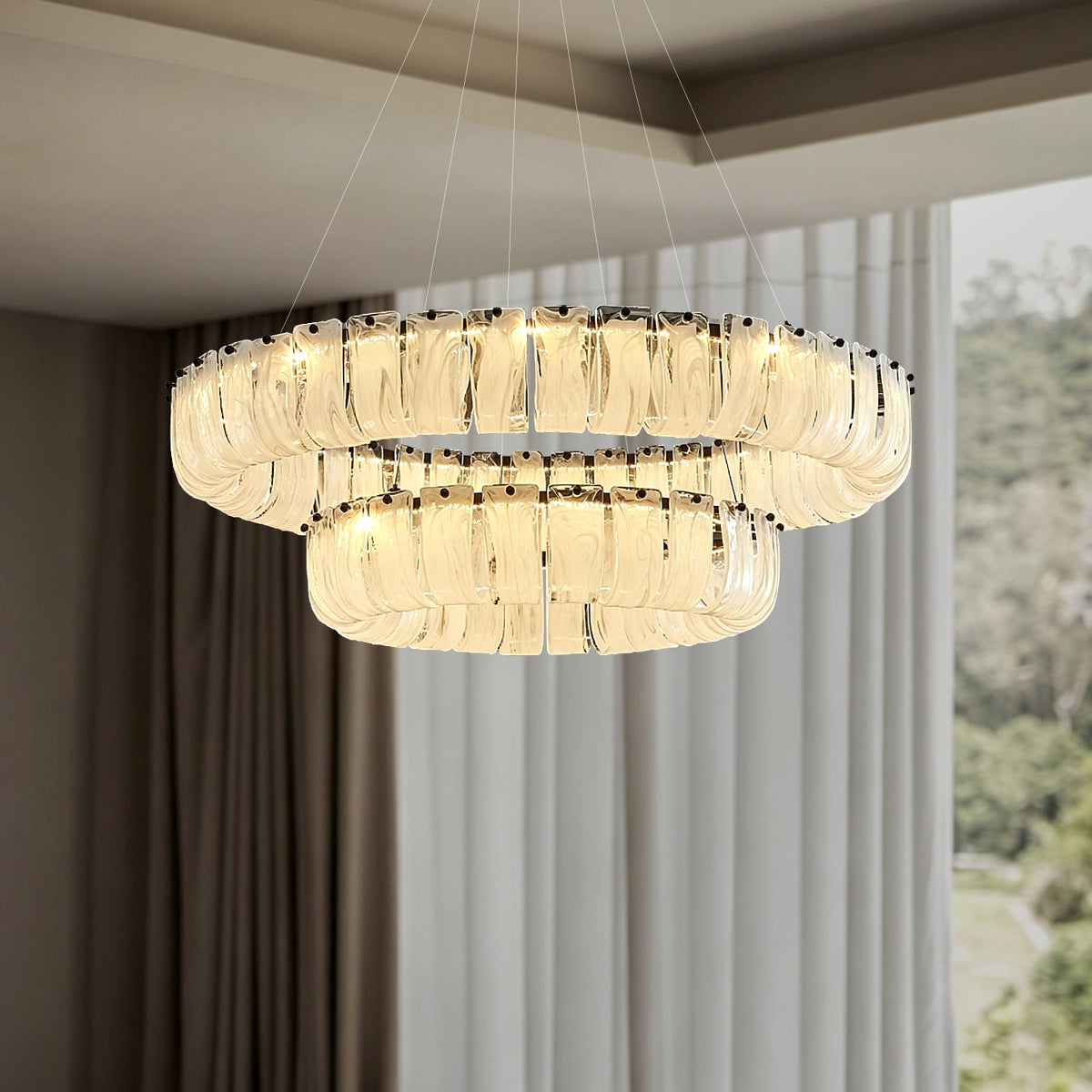 Modern Dining Table Living Room Chandelier