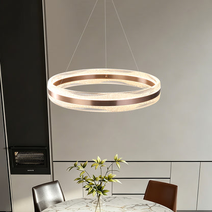 Modern Luxury Simple Circular Pendant Lamp
