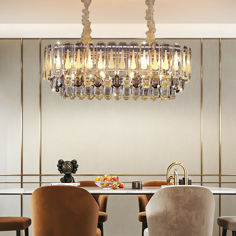 New Crystal Living Room Pendant Light