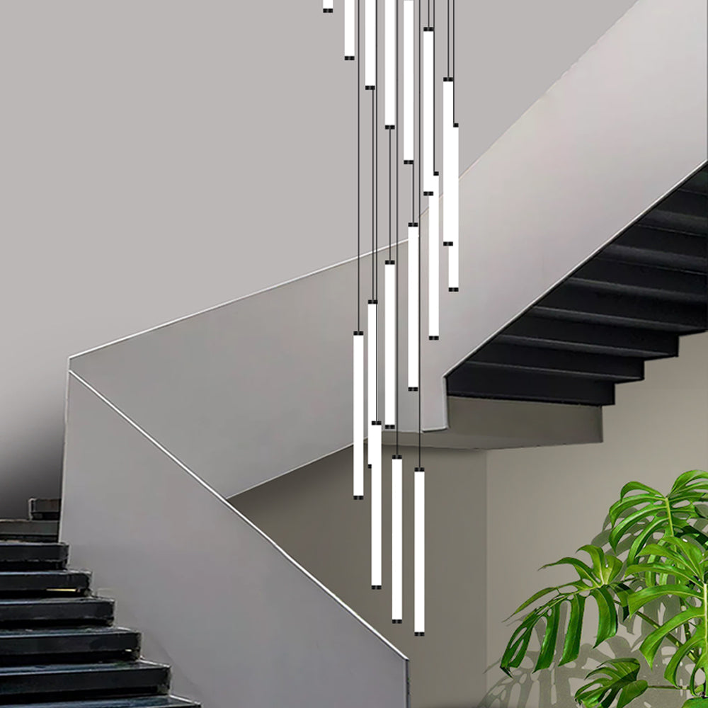 Modern Luxury Staircase LED Chandelier